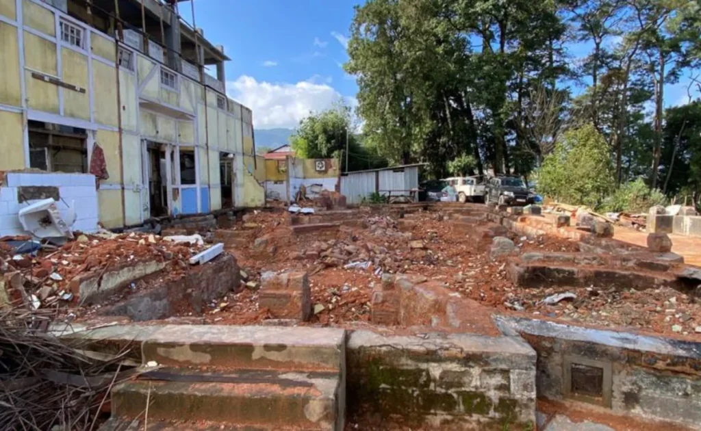 Manipur MLA Seeks Inquiry Into Demolition of Historic Rajbari in Shillong