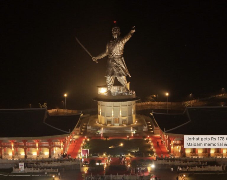 Assam’s New Landmark: CM Himanta Biswa Sarma Dedicates Swaraj Udyan in Jorhat to Freedom Fighters