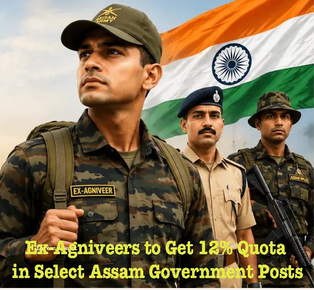 Ex-Agniveers to Get 12% Quota in Select Assam Government Posts